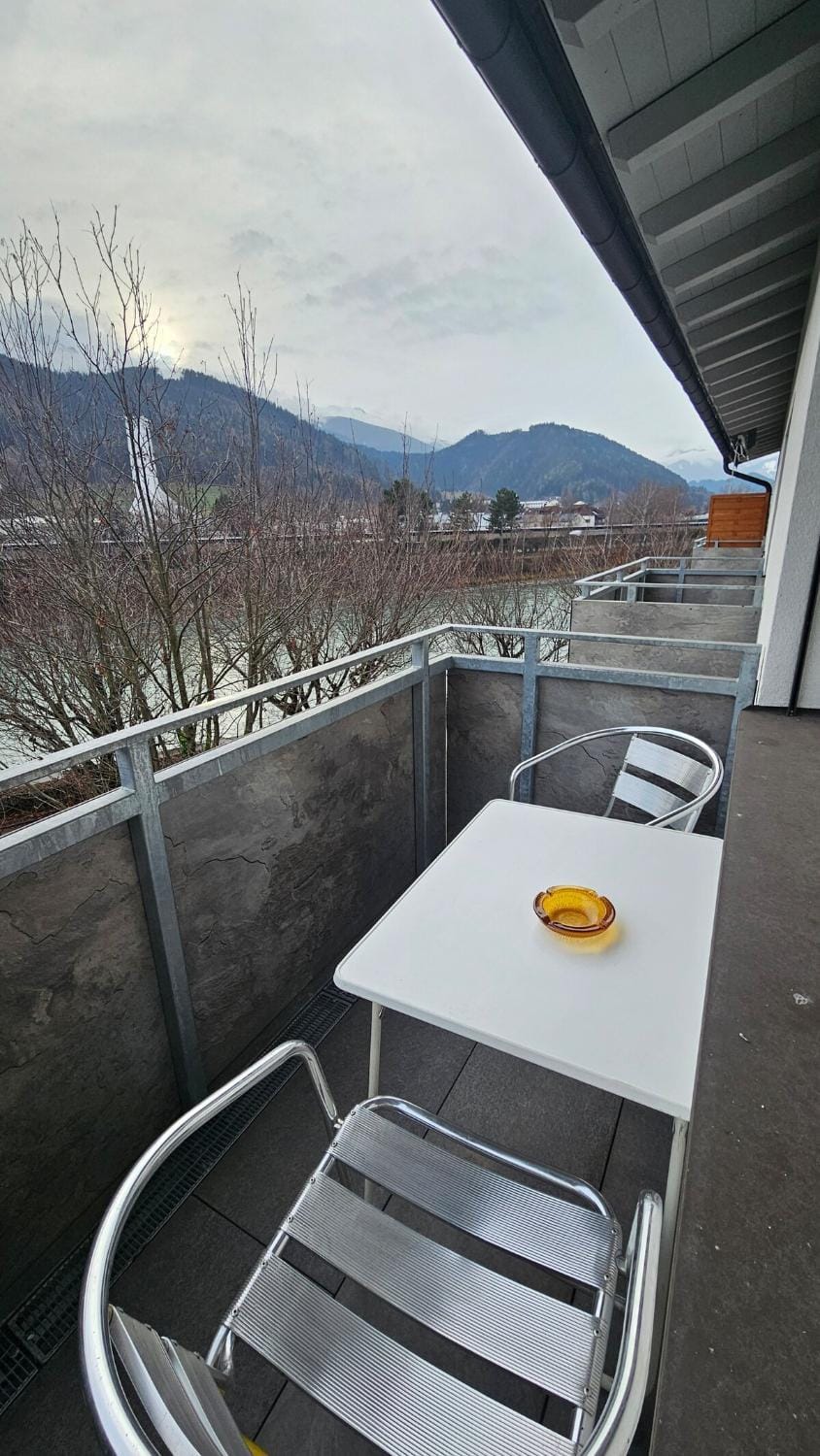 Natural landscape, Balcony/Terrace, Mountain view