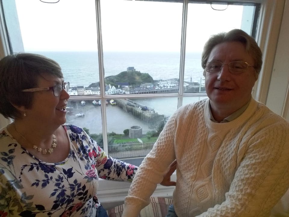 People, Sea view