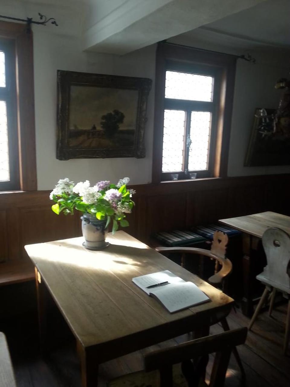 Decorative detail, Seating area