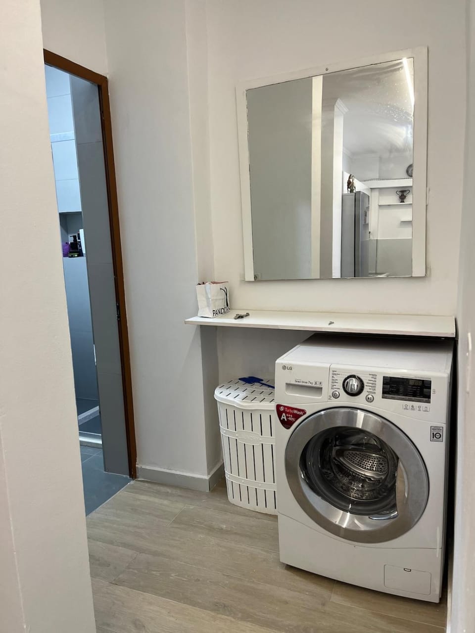 Bathroom, washing machine, washing machine