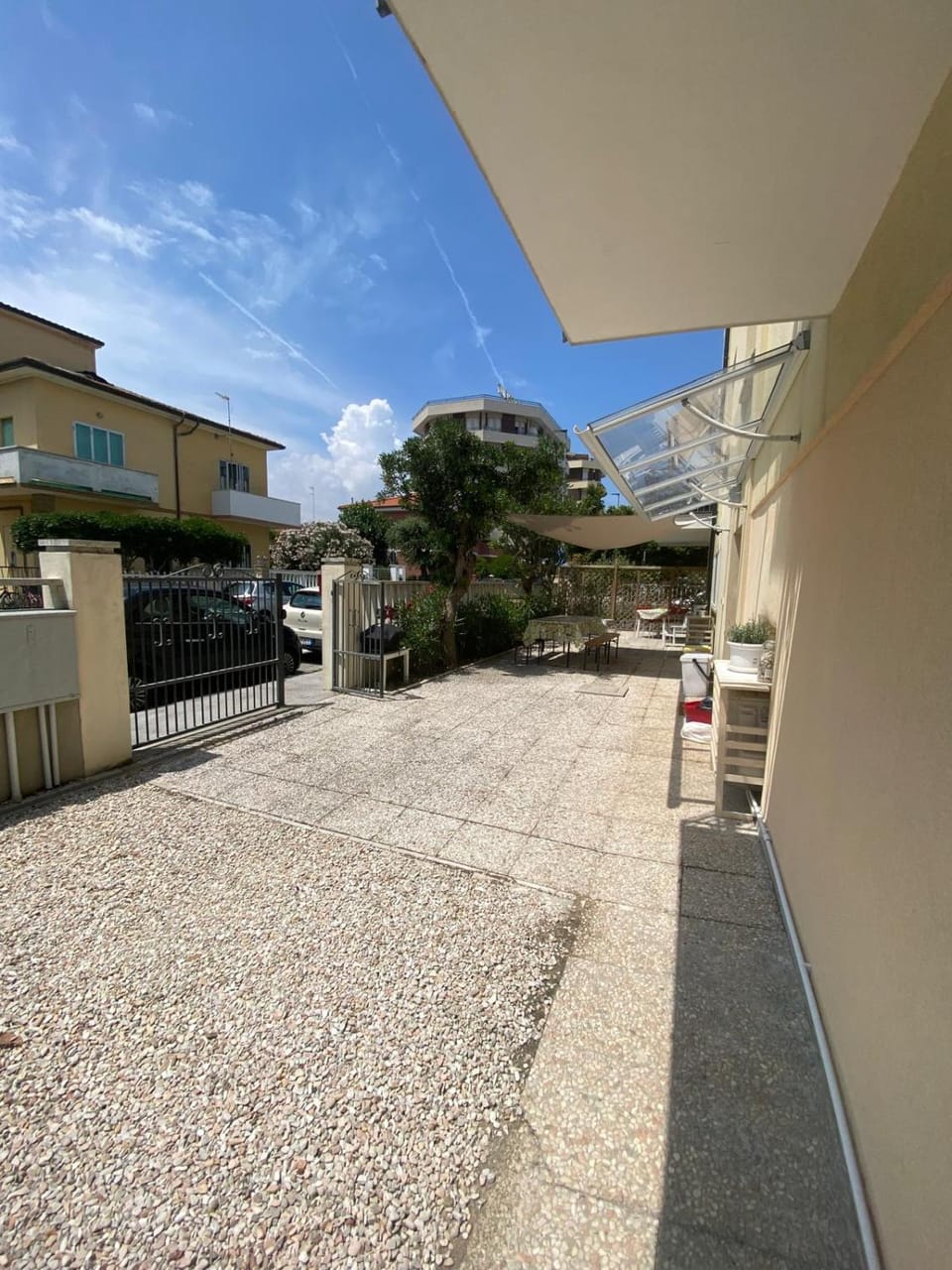 Property building, Garden