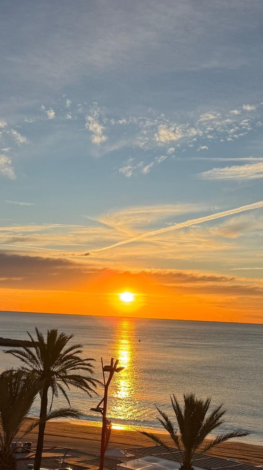 Day, Natural landscape, Beach, Sea view, Sunrise