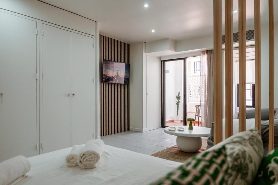 Living room, Bedroom