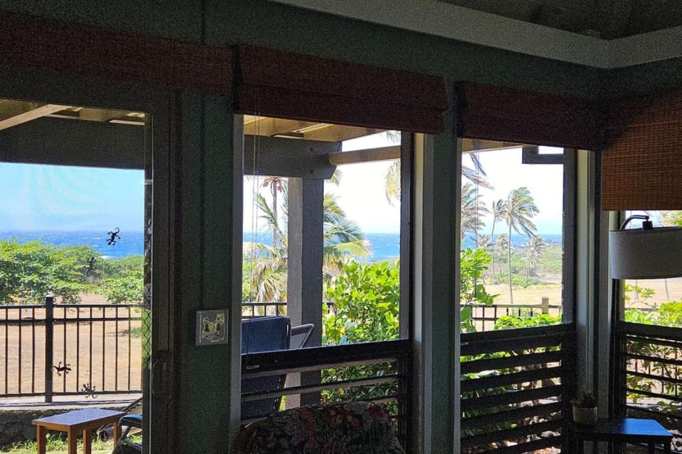 View (from property/room), Living room, Sea view