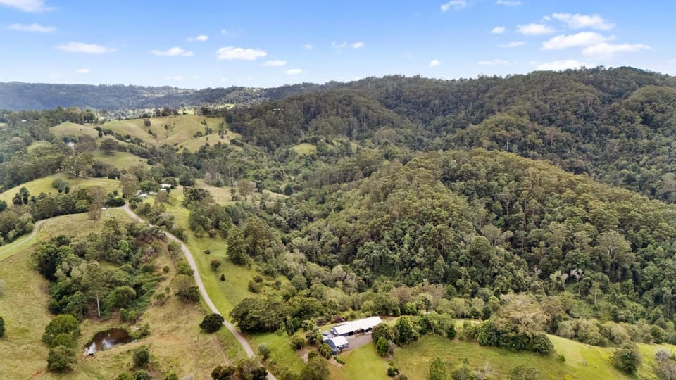 Natural landscape, Bird's eye view, Mountain view