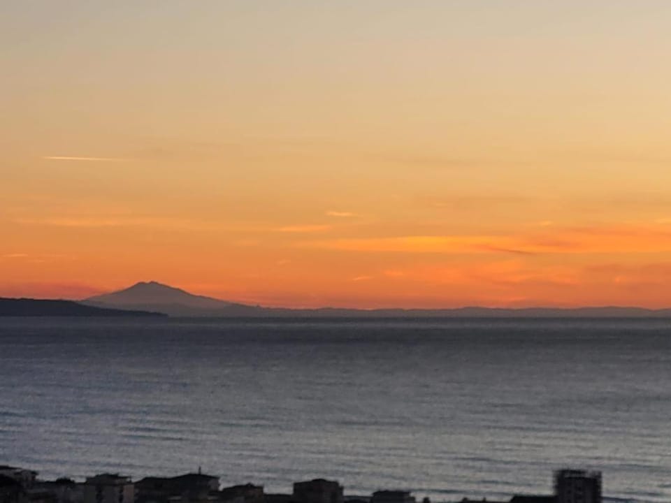 Nearby landmark, Mountain view, Sea view, Sunset