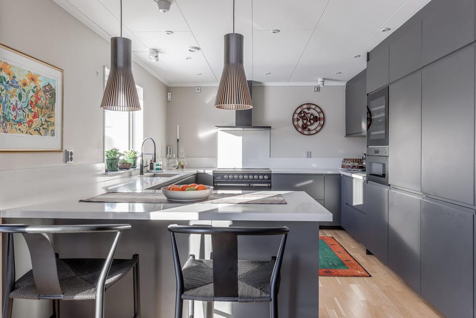 Fristående hus med stor trädgård och pool Villa in Västervik