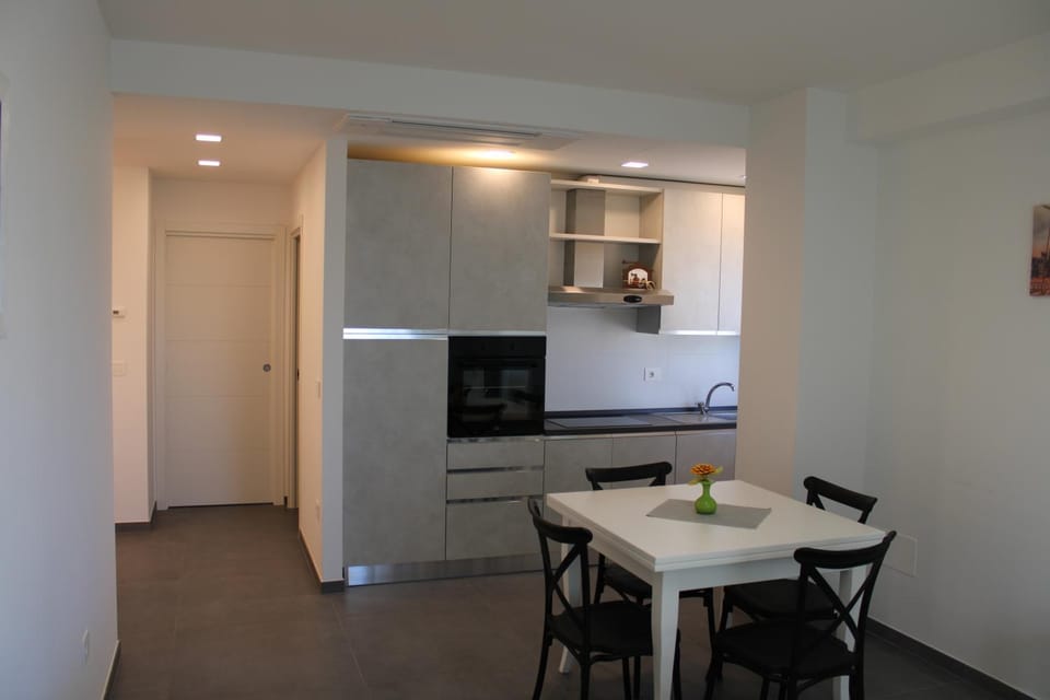 Living room, kitchen