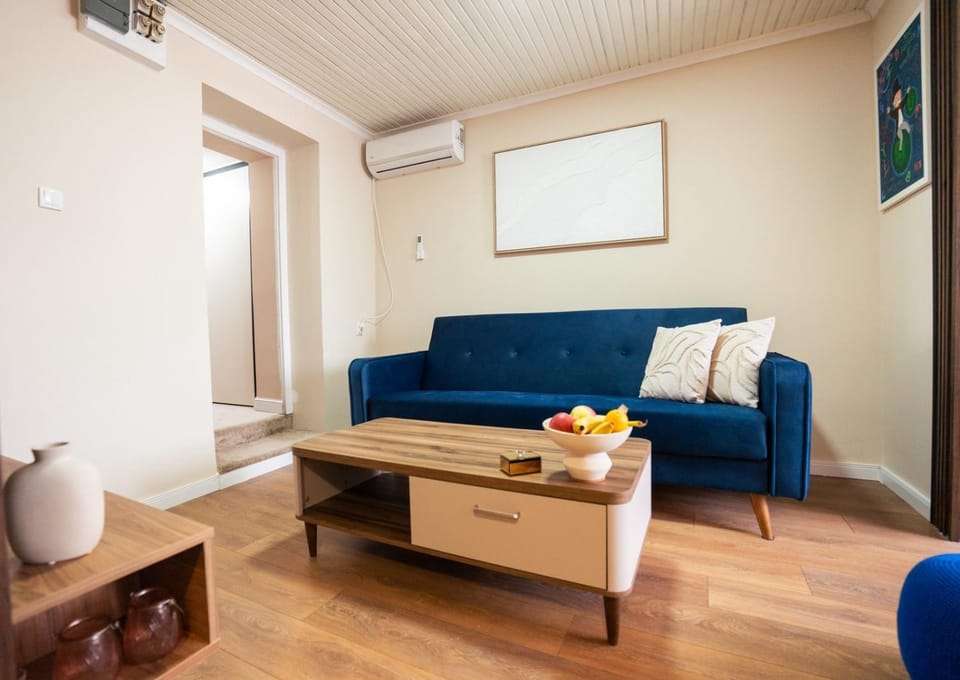 Living room, Seating area, air conditioner
