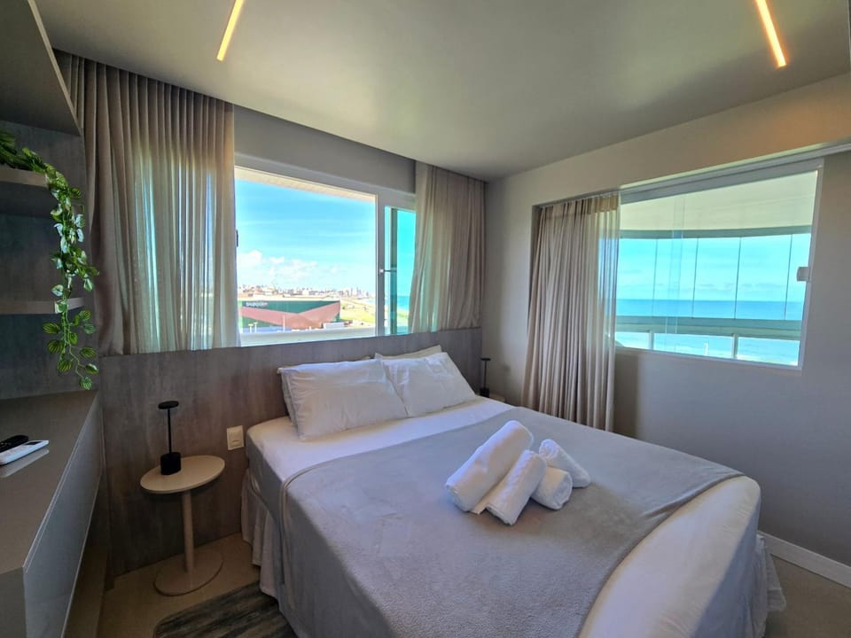 Aconchegante Quarto e Sala Vista Panorâmica do Mar Apartment in Salvador