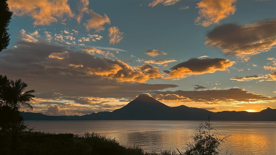 Nearby landmark, Natural landscape, Lake view, Mountain view, Sunrise, Sunset