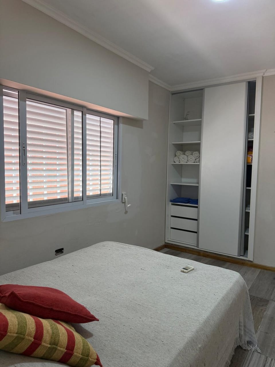 Bed, Photo of the whole room, Bedroom, wardrobe