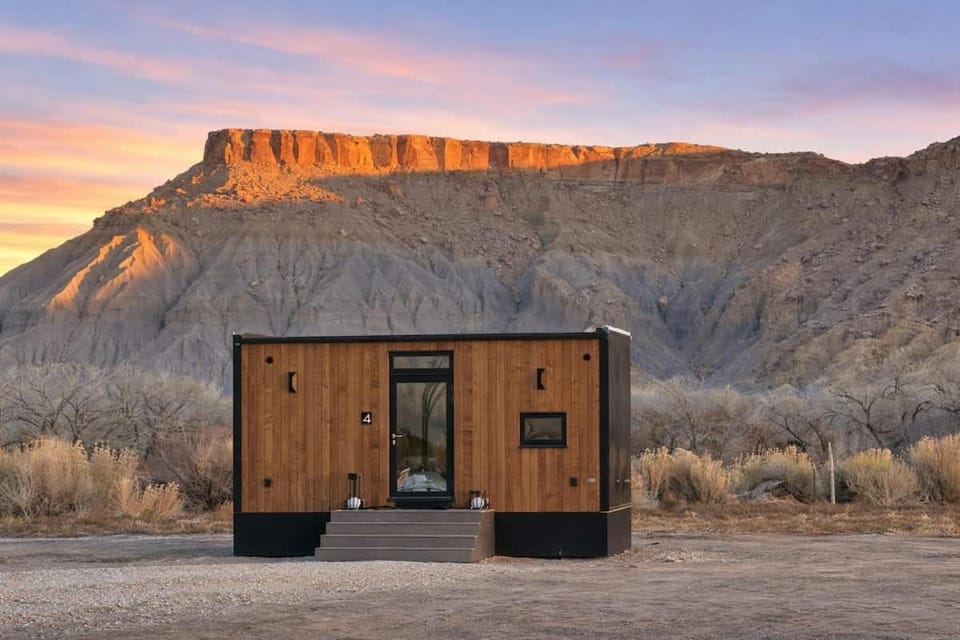 One-of-a-Kind Mirror Cabin Near Capitol Reef Cabin in Capitol Reef