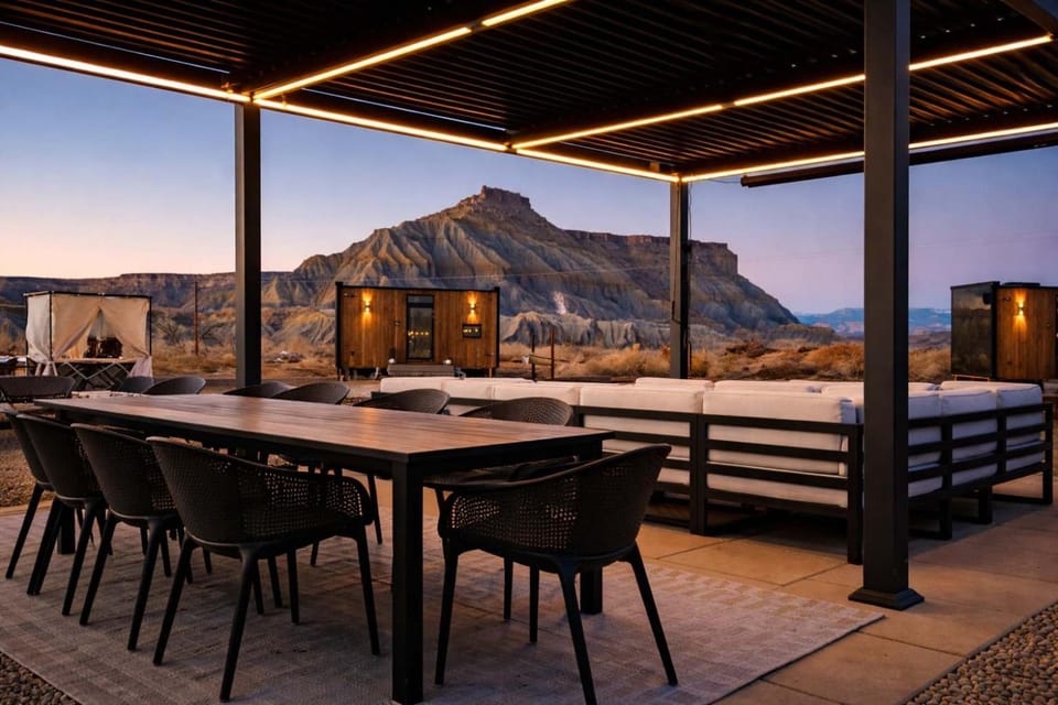 One-of-a-Kind Mirror Cabin Near Capitol Reef Cabin in Capitol Reef