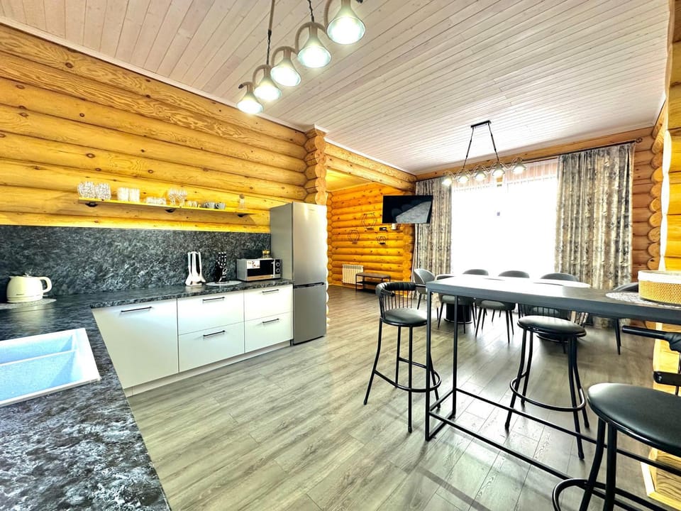 Дом со сруба в Боровом House in Kazakhstan