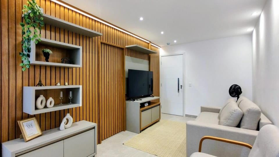 Apartamento de 02 dormitórios sendo uma suíte Apartment in Guarapari