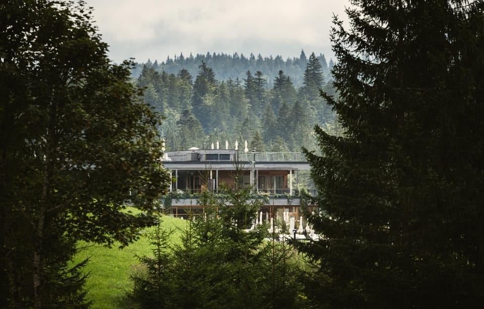Property building, Bird's eye view, View (from property/room), Garden view, Mountain view