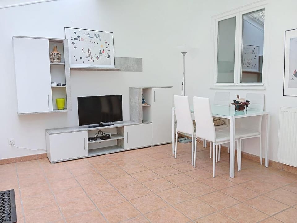 Appt F2 climatisé avec jardin face aux Thermes Apartment in Auvergne-Rhône-Alpes