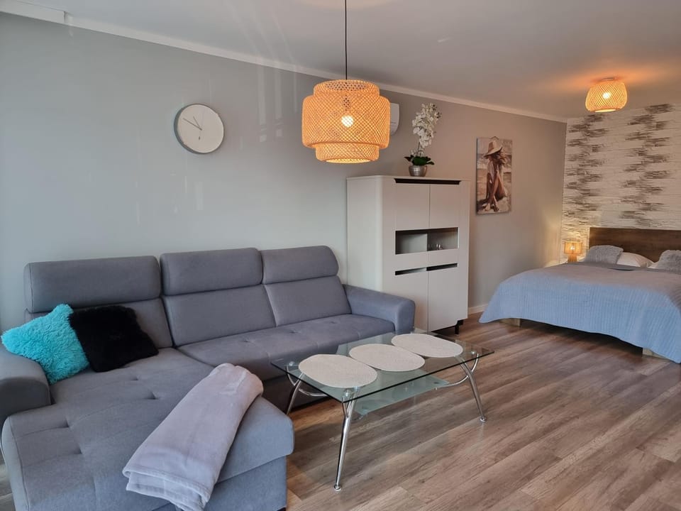Bed, Living room, Photo of the whole room, Seating area