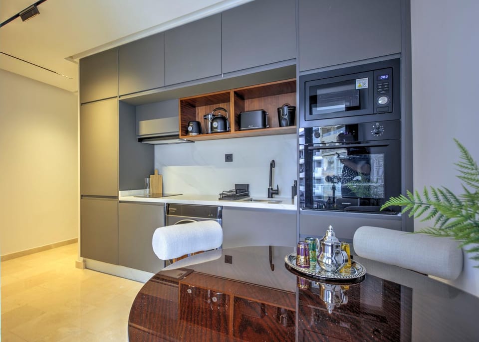 Appartement Princesses avec Balcon, Wifi et Équipement Bébé- Othm 1 Apartment in Casablanca