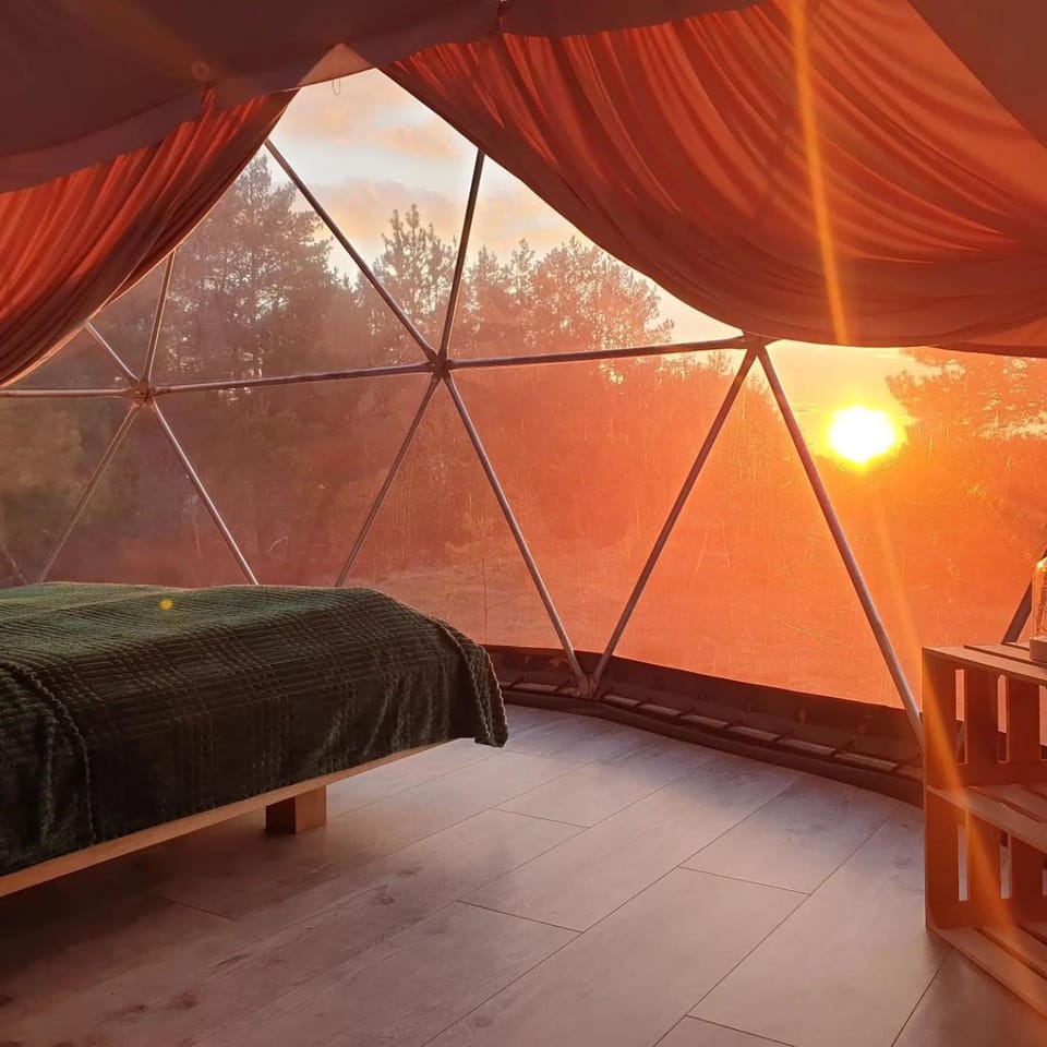Glamping Podniebny Luxury tent in Pomeranian Voivodeship