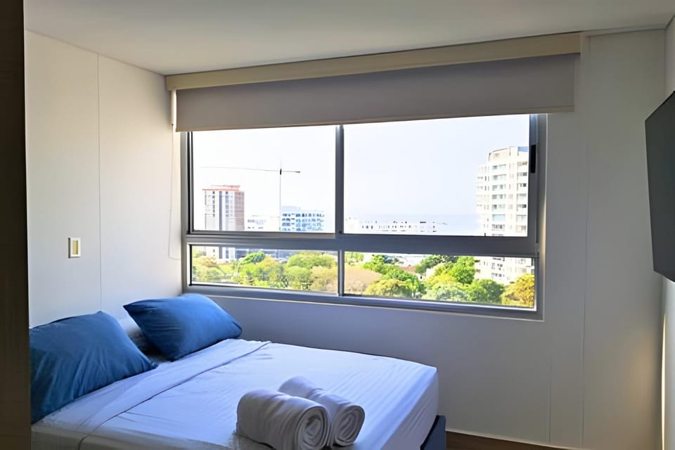 Jacuzzi with Ocean View, 3 Bedrooms, Sky and Sea Apartment in La Boquilla