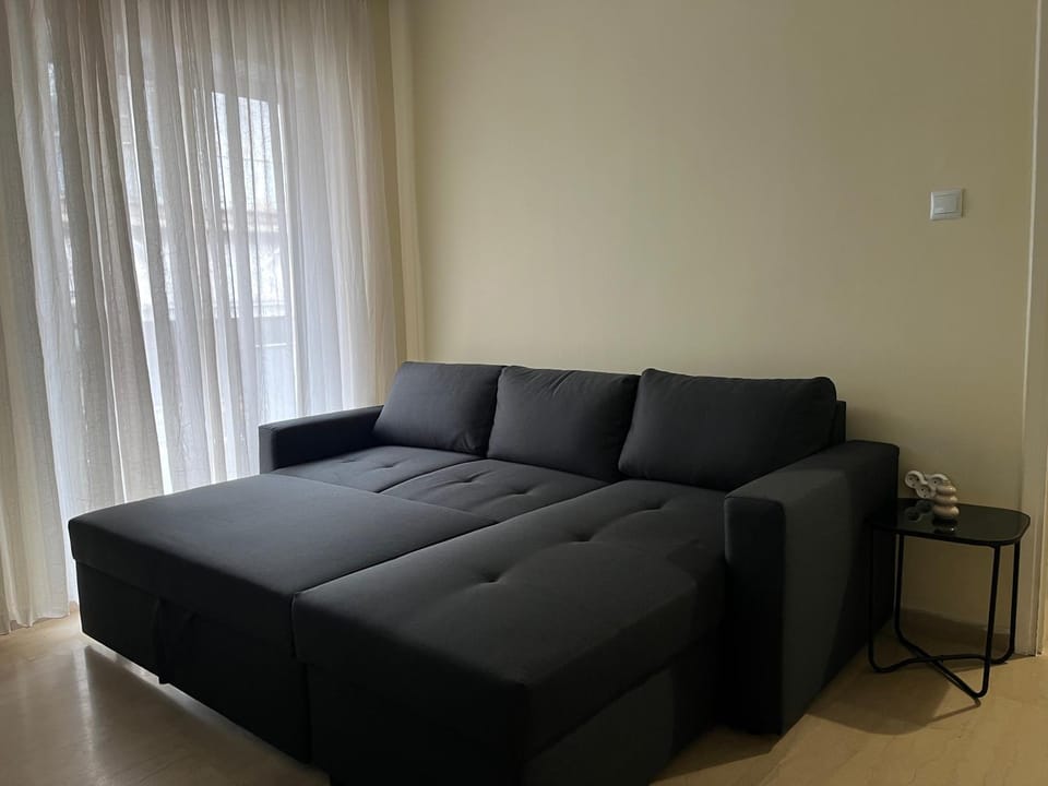 Living room, air conditioner