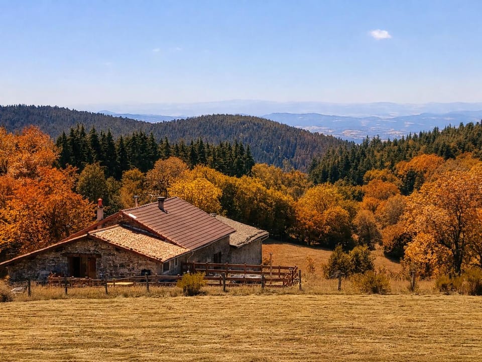 Day, Natural landscape, Mountain view