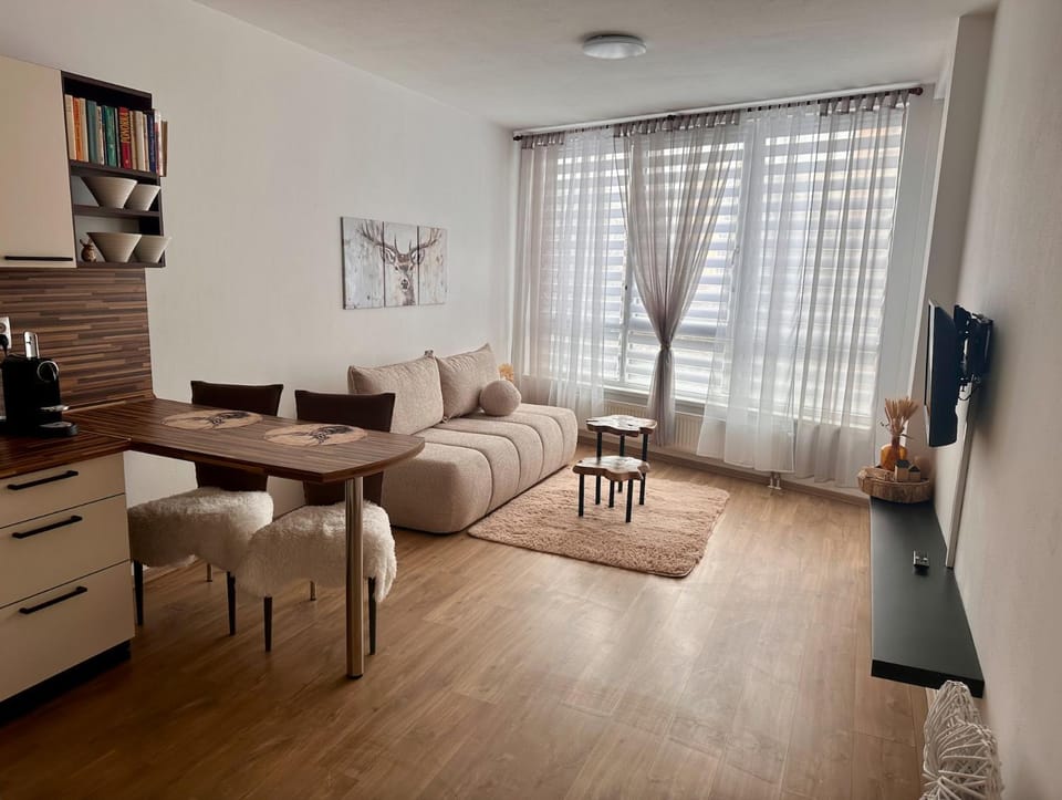 Byt U Jelena s parkovacím místem v centru města Apartment in South Bohemian Region