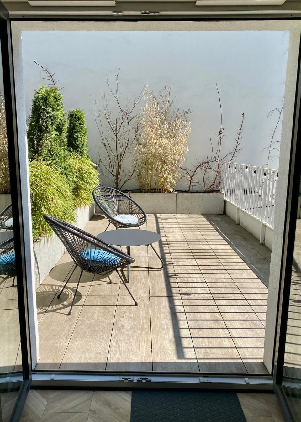 Patio, Day, Natural landscape, View (from property/room), Balcony/Terrace, Seating area, sunbed