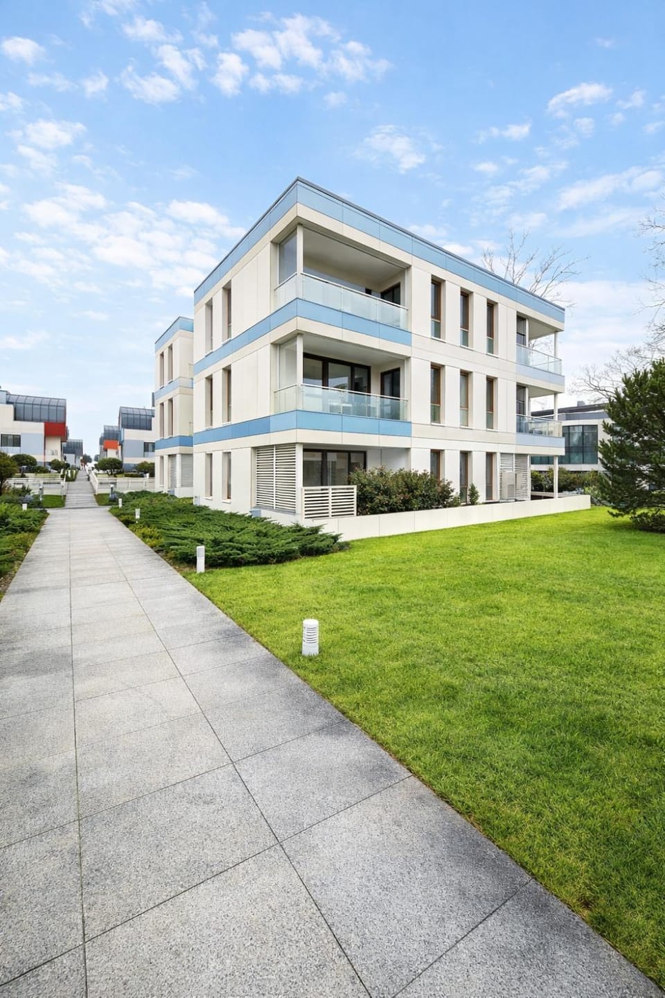 Property building, Garden