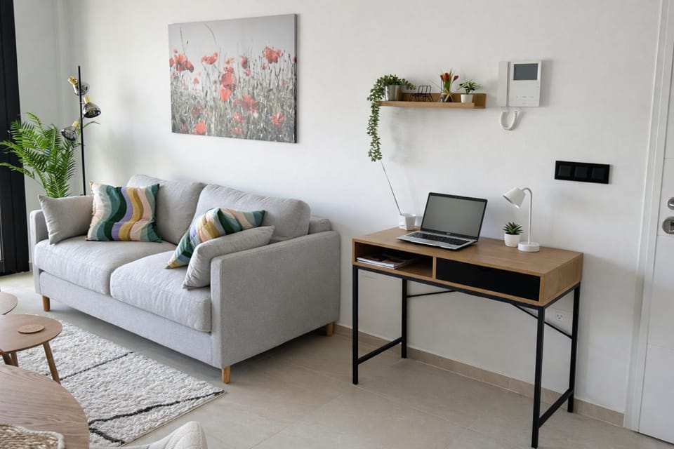 Property building, TV and multimedia, Living room, Seating area
