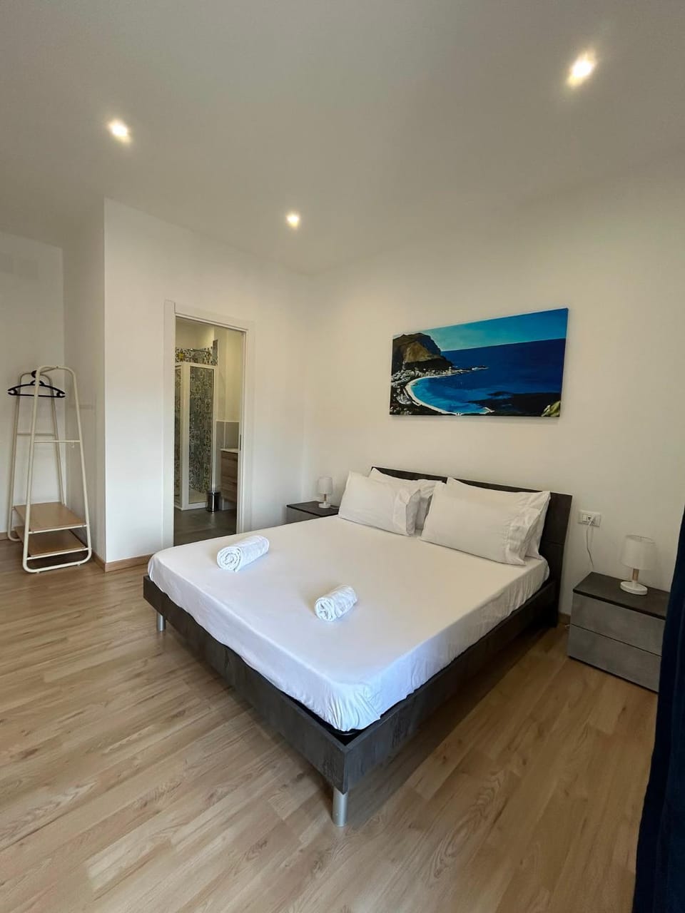 Bed, View (from property/room), Bedroom, towels