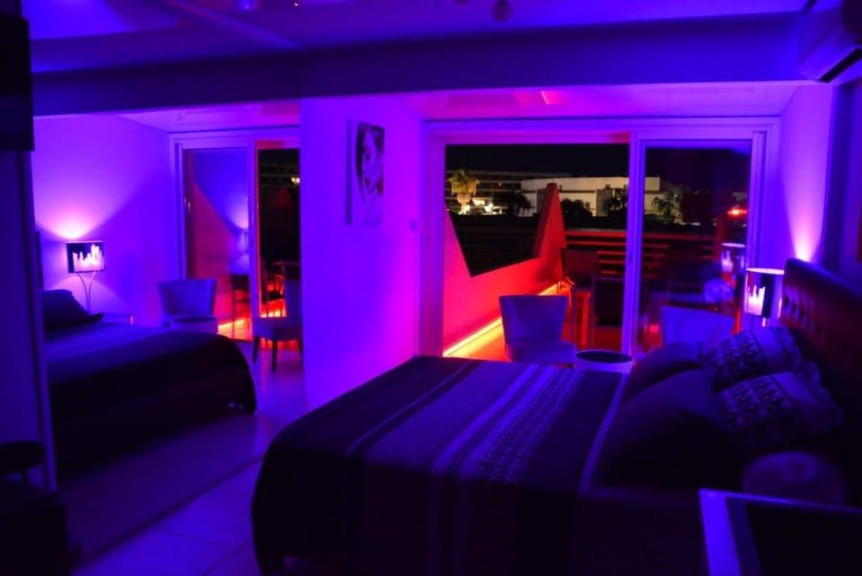 Bed, Night, Bedroom