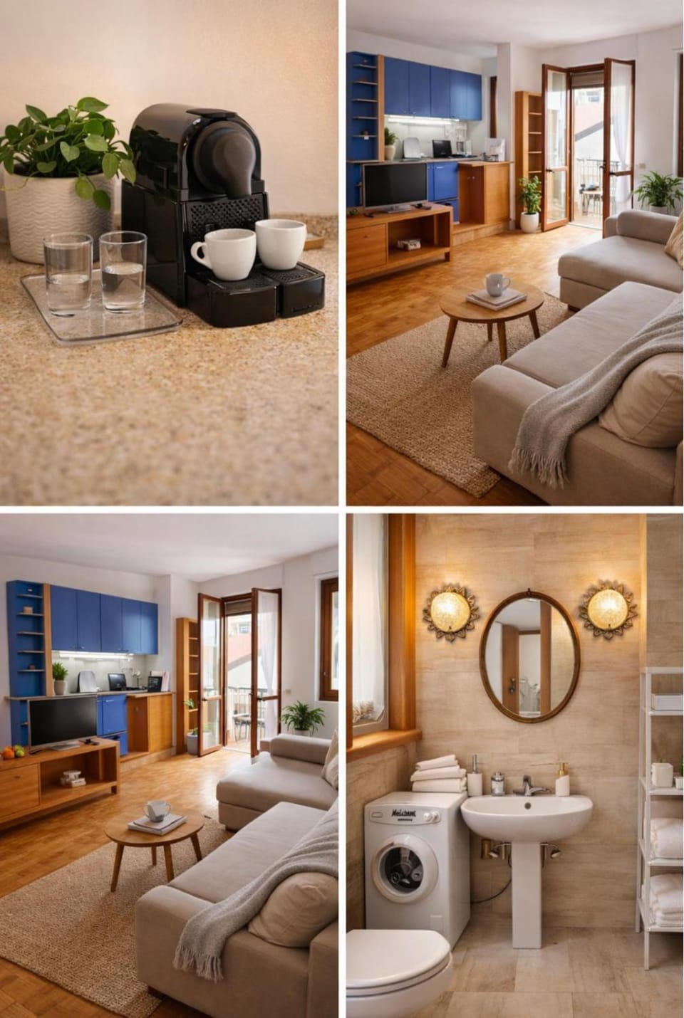 Bed, Living room, Seating area