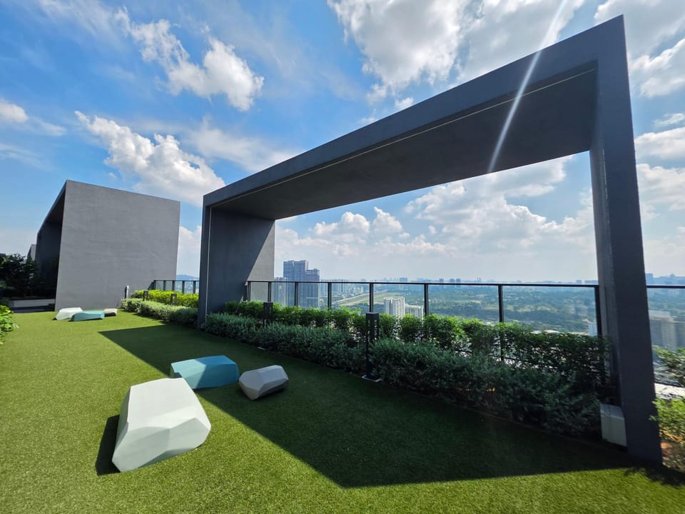 Garden, City view