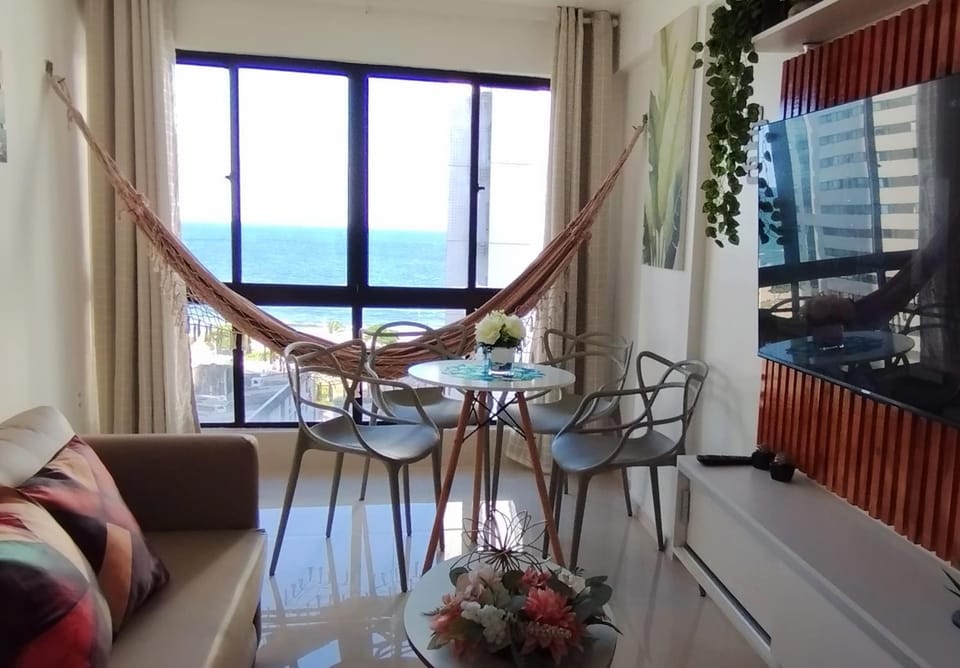 Natural landscape, TV and multimedia, View (from property/room), Living room, Dining area, Sea view