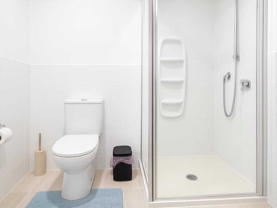 Shower, towels