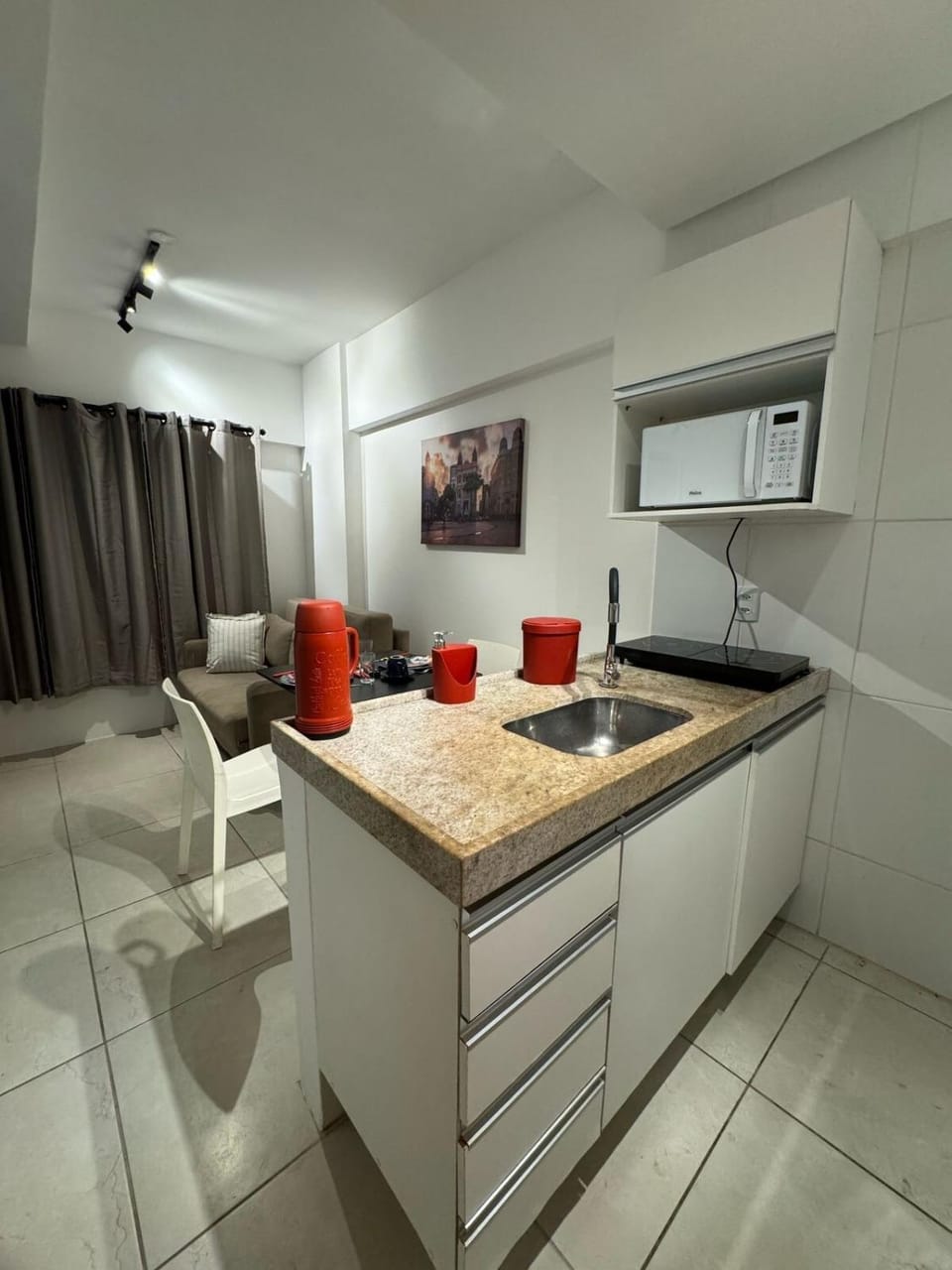 Kitchen or kitchenette, kitchen