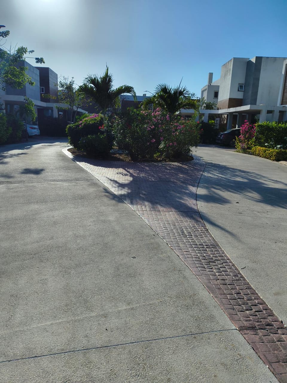 Quiet street view