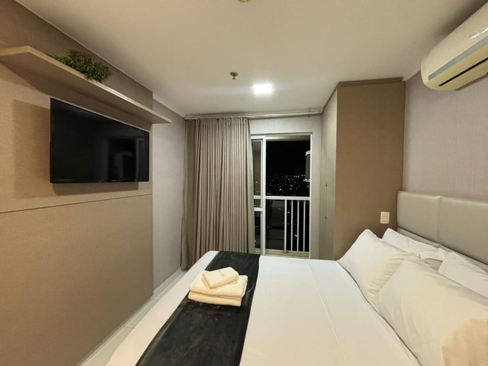 Bed, Bathroom, Balcony/Terrace, Bedroom, wardrobe, air conditioner