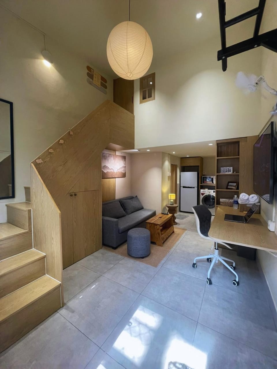 TV and multimedia, Kitchen or kitchenette, Living room, Photo of the whole room, Bedroom