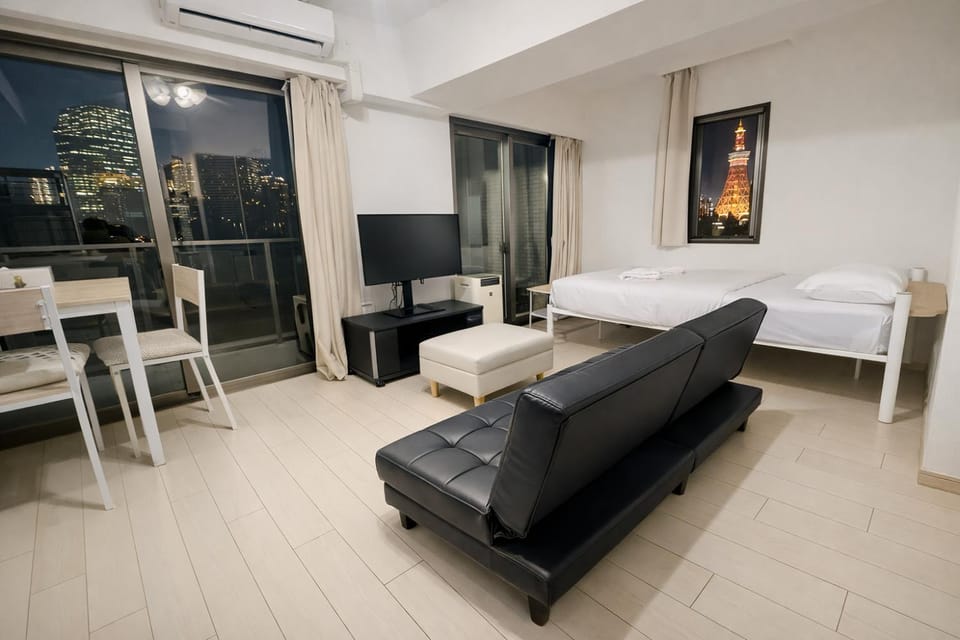 Living room, Bedroom
