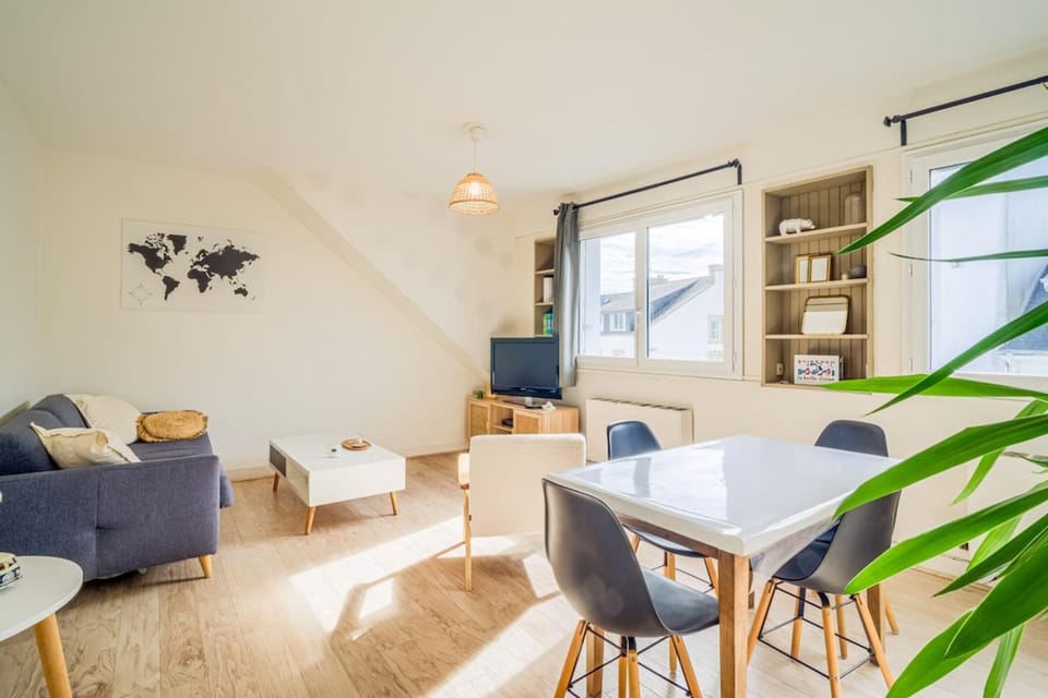 L'océan au bout de la rue Plages à pied Apartment in Quiberon