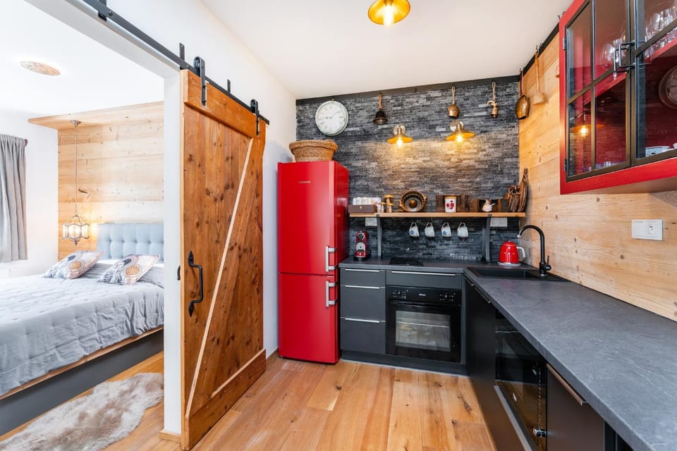 microwave, oven, stove