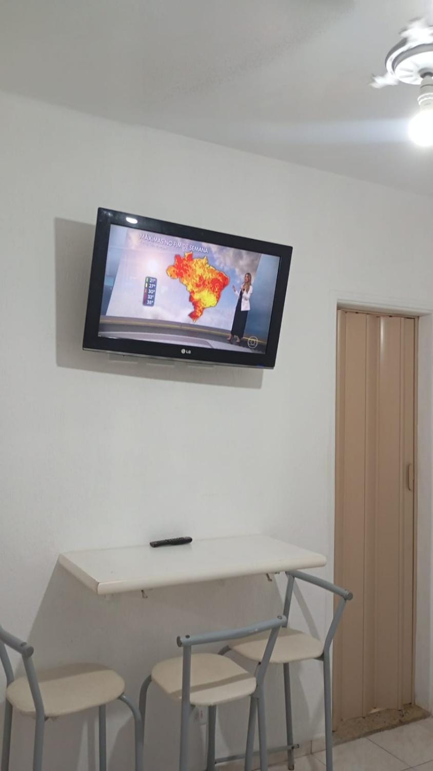 Apartamento em Santos na ponta da praia á beira mar Apartment in Santos
