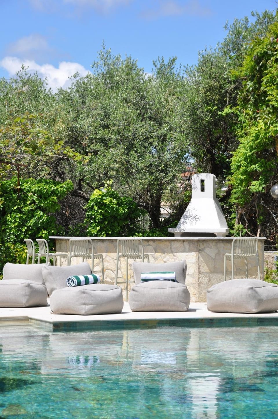 Natural landscape, Garden view, Pool view