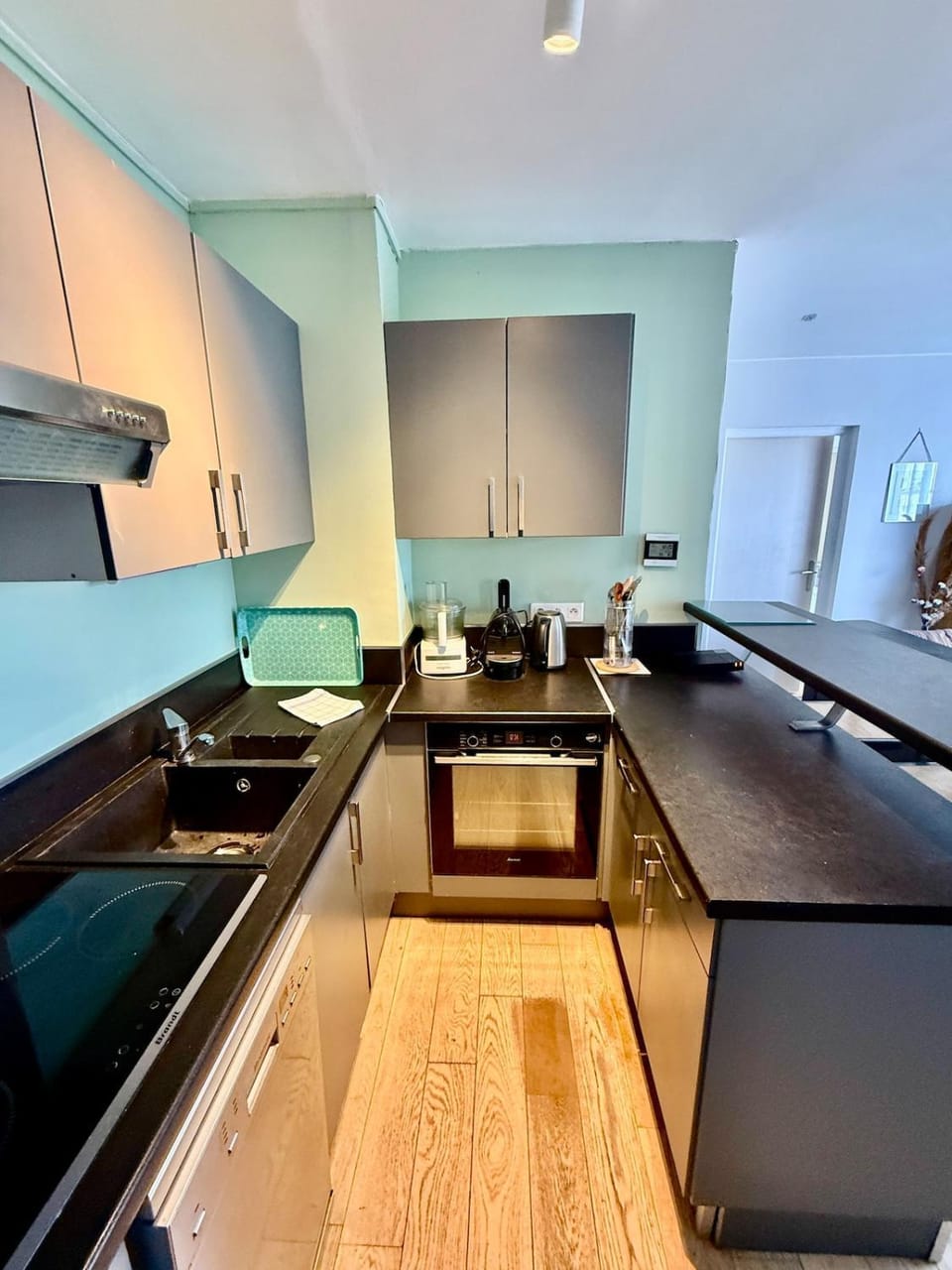 Coffee/tea facilities, stove, kitchen