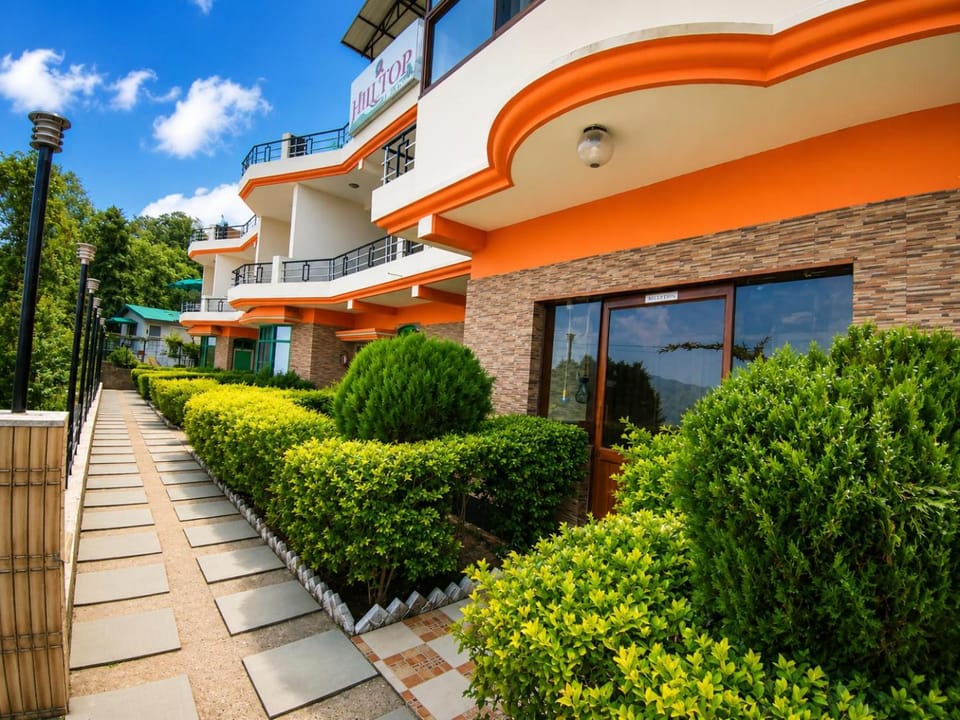 Property building, Spring, Day, Garden, View (from property/room), Balcony/Terrace, Garden view