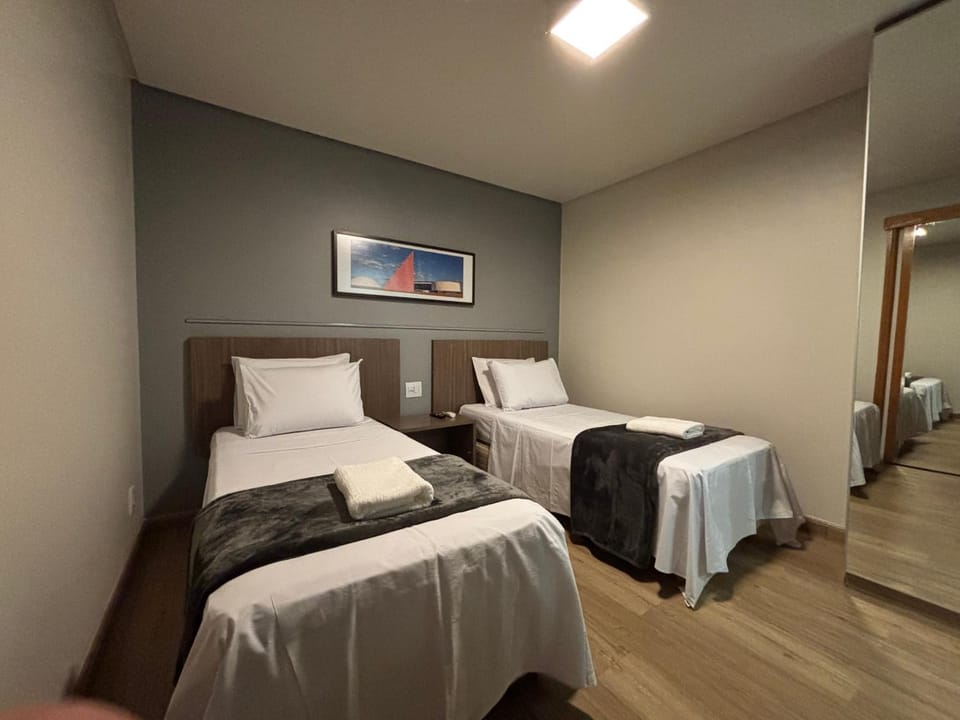 Apart Crystal Place Ar, Cozinha, Garagem HUGO Apartment hotel in Goiania